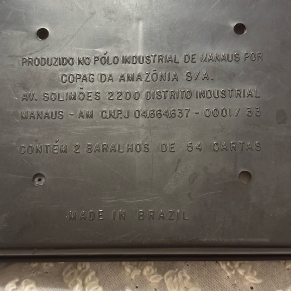 Copag Playing Cards Made in Brazil 2 Deck Poker Card Set with Hard Cover Case - Picture 9 of 9